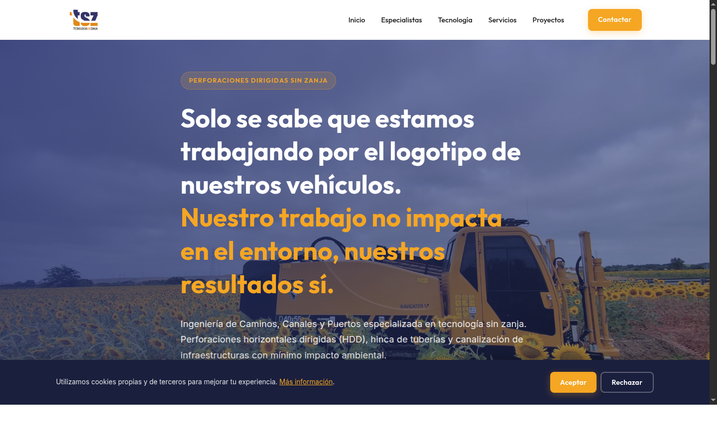 Web TSZ Internacional SL